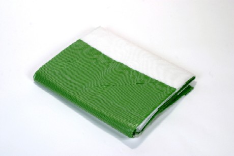 10x12 Green/White Stripe Tarp